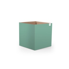 Cachepot Floral Atlanta Quadrado Eucalipto