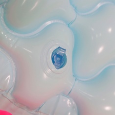 Piscina Inflável Bel 3 Anéis Coloridos 62L
