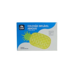 Boia Bel Colchão Inflável Abacaxi para Piscina