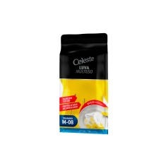 Luva Celeste Multiuso Amarela
