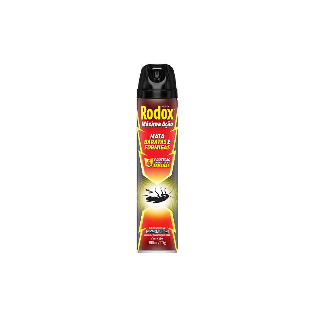 Inseticida Rodox Mata Barata Aerossol 300 ml