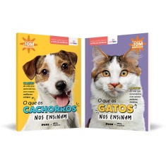 Livro Duplo O Que Os Cachorros Nos Ensinam/O Que Os Gatos Nos Ensinam