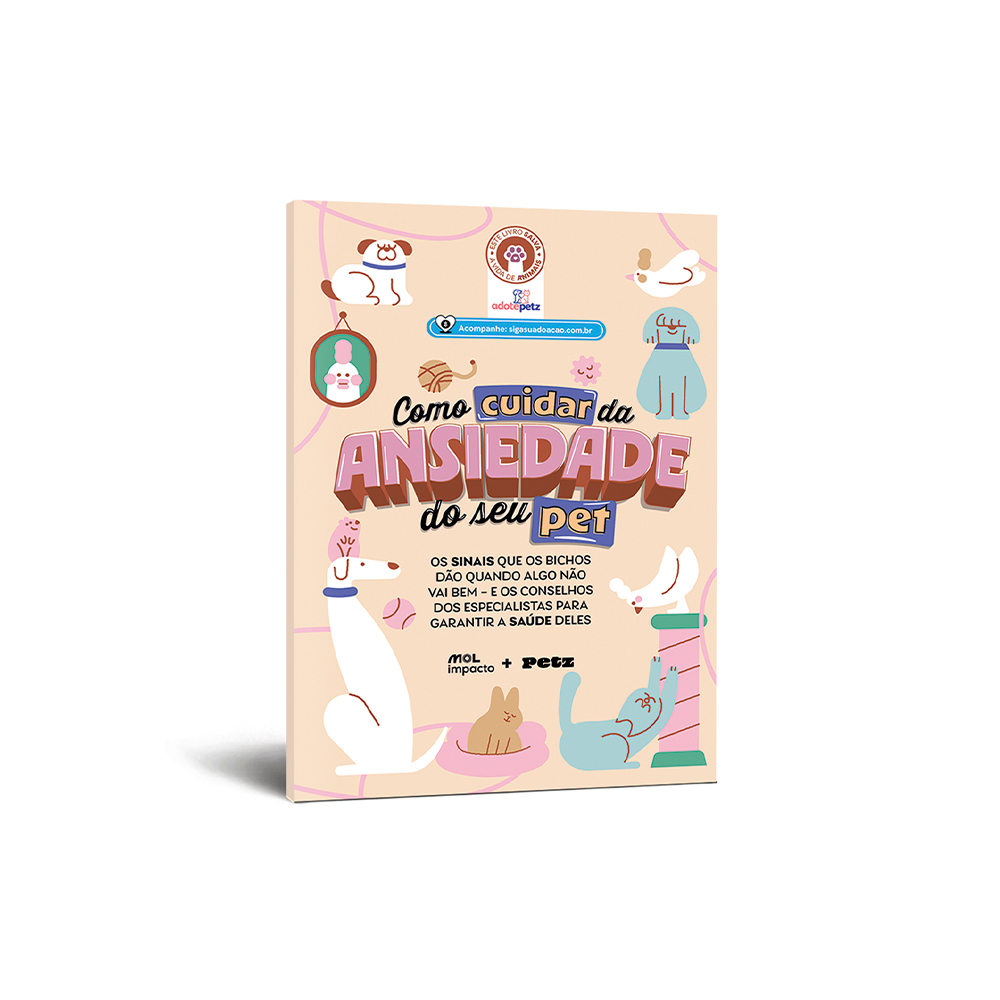 Livro Petz Como Cuidar da Ansiedade do Seu Pet