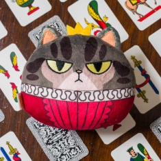 Brinquedo Cansei de Ser Gato Madalena de Pelúcia