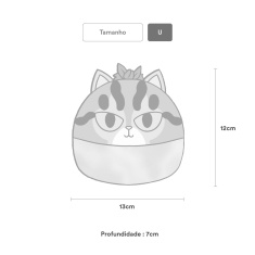 Brinquedo Cansei de Ser Gato Terezinha de Pelúcia