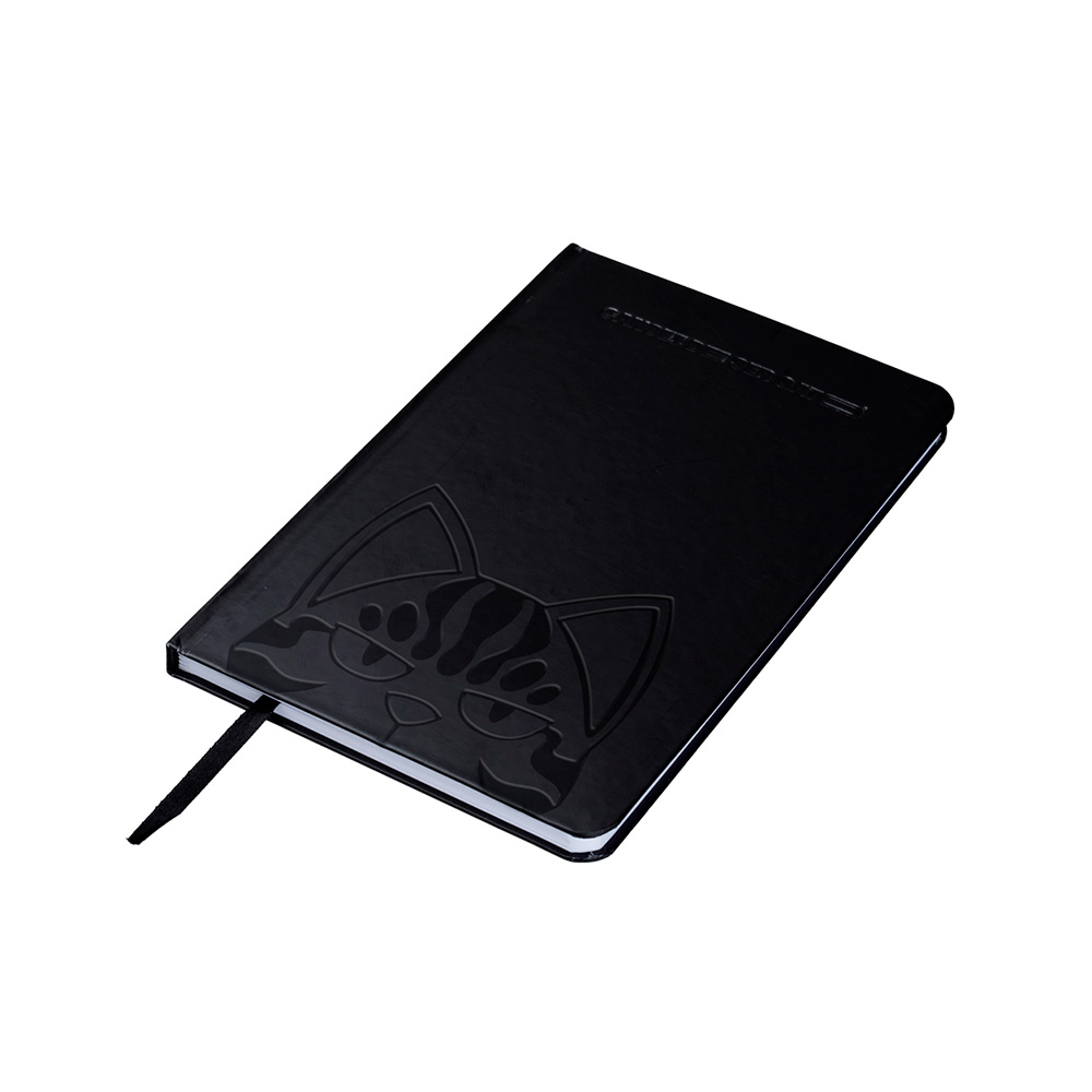 Caderneta Cansei de Ser Gato Moleskine Preto CEO Chico