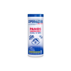 Pano Umedecido Coperalcool Clássico com 35 Unidades