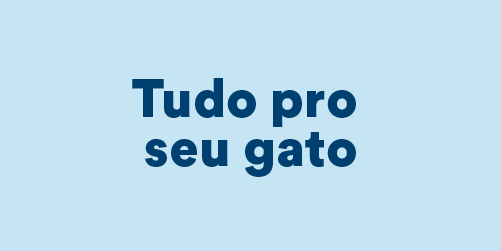 Tudo para o seu gato com desconto