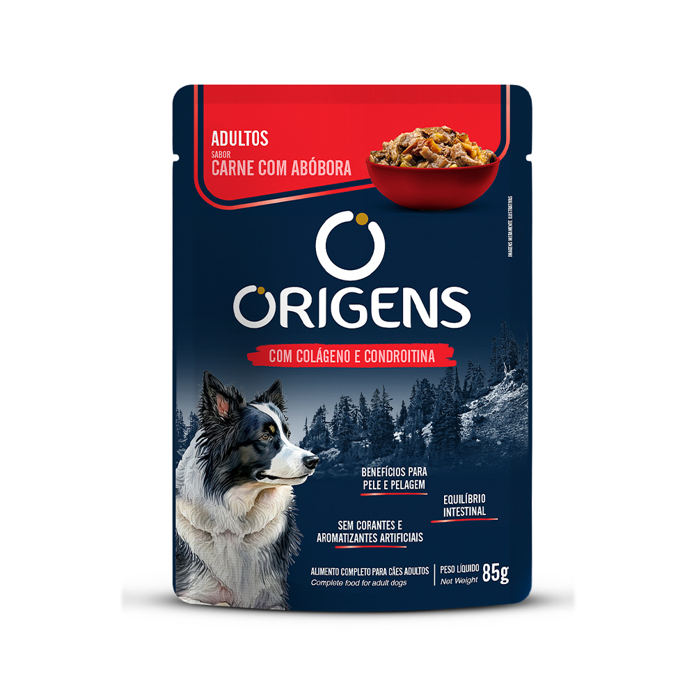 Ração Origens para Cães Adultos sabor Frango e Cereais