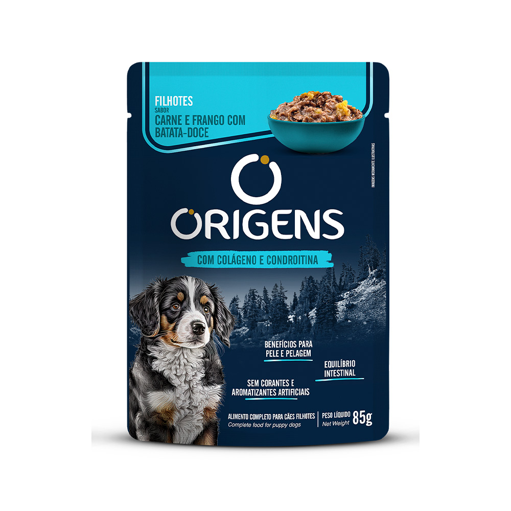 Ração Origens para Cães Adultos sabor Frango e Cereais